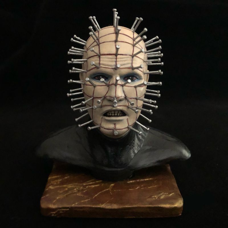 Figura Hellraiser Pinhead proceso 02